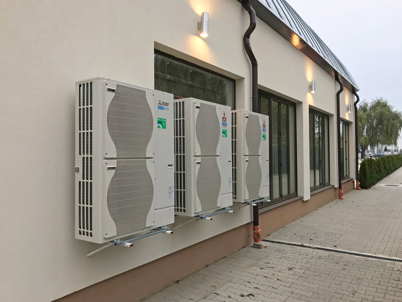 Echipamente de climatizare si ventilatie Mitsubishi, Salon evenimente Da Vinci