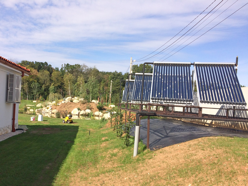 Echipamente de climatizare Mitsubishi, centrale termice Viessmann, Panouri solare, Locuinta individuala