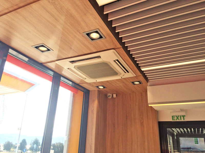 Echipamente de climatizare Mitsubishi si ventilatie, Rompetrol